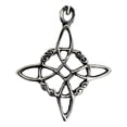 thumbnail image 2 of JOYARIS Dije Nudo De Bruja Celta Pavonado Grande Plata Ley 925 DM-0000292, 2 of 3