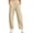 Khaki, variant on FAHUOMU Women's Fleece Lined Barrel Leg Joggers High Waist Stretchy Wide Leg Casual Athletic Winter Bottoms Solid Color Soft Warm Comfortable Trousers