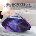 thumbnail image 4 of Yayeee Pillowcase Queen Size Set of 2 Satin Wrinkle Resistant Pillow Case, Pink Digital Art, 4 of 7