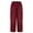 Burgundy-B, variant on CHICTRY Girls Casual Jogger Cargo Pants Loose Fit Big Pockets Hip Hop Dance Pants Sweatpants Brown 6