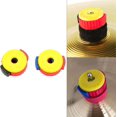 thumbnail image 2 of 2 Pcs Quick Release Cymbal Push-On Design Plastic Cymbal Nuts Quick Assembly Drum Percussion Spare Parts, 2 of 8