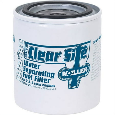 Moeller Clear Site Water Separating Fuel Filter (Canister Only)