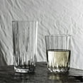 thumbnail image 7 of Etched Stemless Water Tumblers, Clear Textured Lead-free Drinking Glass Cups, Dishwasher Safe, 7 of 7