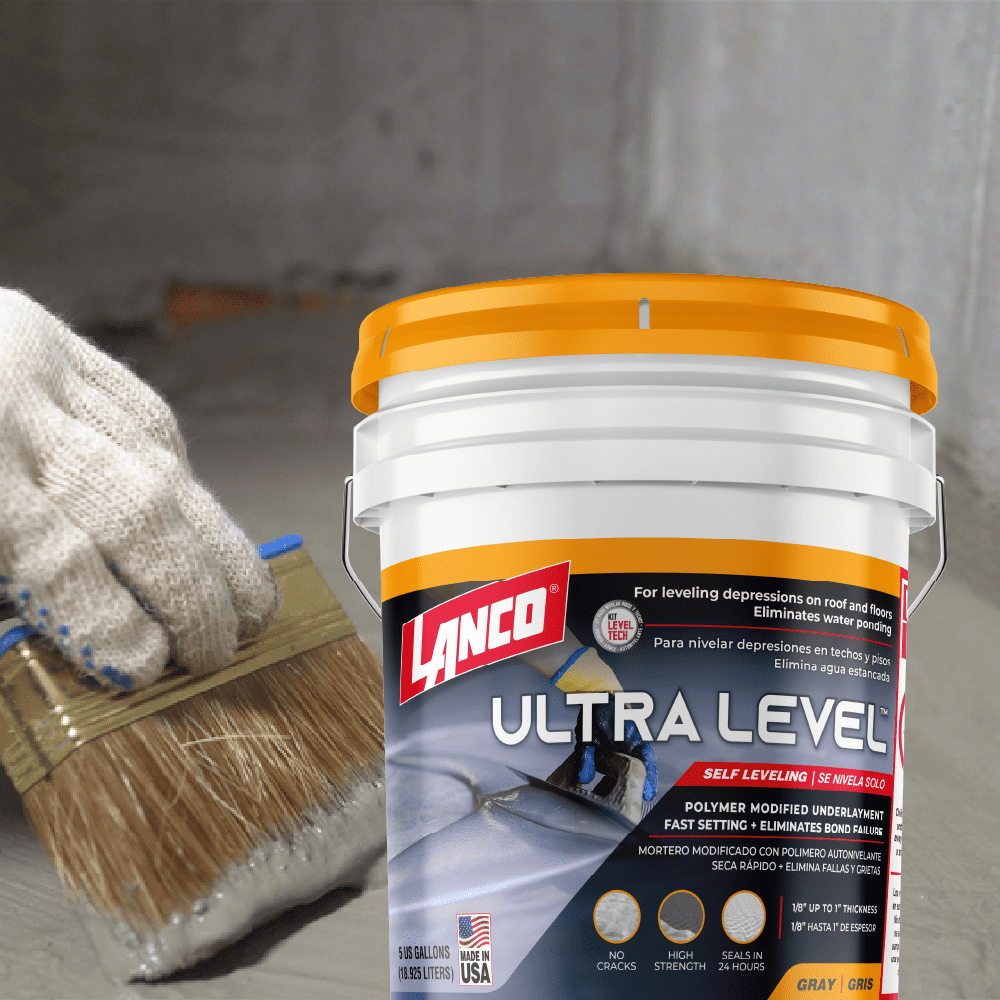 Lanco Ultra Level, Mortar Mix Underlayment Grey Finish, 40 Pound
