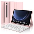 thumbnail image 1 of Funda con Teclado BORIYUAN para Galaxy Tab S9 FE 10.9"/11" Bluetooth, 1 of 9