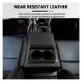 thumbnail image 7 of GUANGHUI Auto Center Console Armrest Pillow, Leather Car Armrest Cushion with Cup Holder, Phone Holder, Universal Car Armrest Box Cover Protector Car Interior Accessories for Most Vehicles (BLACK), 7 of 7