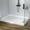 48*32*4" right drainage + 304 stainless steel cover long cover + drain, three-side water retaining, variant on Ataucjin 48" x 32" Shower Base, Non Slip Shower Pan with Center Drain, 304 Stainless Steel Square Drain Cover, Single Threshold Shower Tray Kit, Bathroom Floor