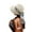 White, variant on CAIXIA Women's Foldable Wide Brim Straw Beach Hat, Floppy Roll Up Lightweight Sun Cap, Breathable Summer Travel Vacation Headwear