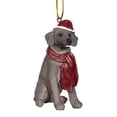 thumbnail image 2 of Design Toscano Ornements de Noël Weimaraner pour Chien, 2 of 4