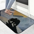 thumbnail image 4 of Jiayy HOMIEBUDS   Silhouette Bear with Mountain Range Themed Outside Coir Front Door Mat, 19.68*47.24 in, 4 of 6