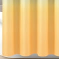 Lush Decor Yellow/Gray Glitter Ombre Shower Curtain, 72" x 72