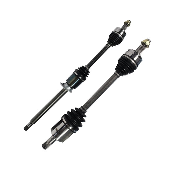 JUNQI Front Pair CV Axle Assembly for 2013-2016 Dodge Dart FWD; Auto Trans