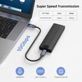 thumbnail image 3 of Carcasa SSD MEANHIGH M.2 NVME SATA USB 3.2 Gen 2 de 10 Gbps, 3 of 8