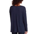 thumbnail image 2 of Vintage America Ladies? Thermal Knit Top (Navy Blazer, X-Large), 2 of 3