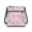 Breast Cancer Awareness Ribbon Ice, variant on Chririnla Christmas Santa Claus Poinsettia Women's Leather Crossbody Bag Fashionable Shoulder Handbag Womens Leather Tote Bag Portable Satchel Purses Crossbody Cell Phone Purse