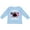 AE-Light Blue, variant on Inktastic Valentine's Day Papa's Lovebug Boys or Girls Long Sleeve Toddler T-Shirt