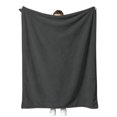 thumbnail image 2 of Fleece Throw Blanket for Couch, Super Soft Cozy Blankets, 59.06x47.24" Dark Gray Blanket Lightweight Fuzzy Comfy Flannel Blanket Warm Plush for Sofa Bed Decor, 2 of 9
