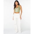 thumbnail image 5 of Roxy Women's Born In Paradise Cropped Ribbed Tank Top Tee T-Shirt (X-Small, Oil Green), 5 of 6