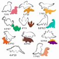 thumbnail image 3 of -kitchen Craft Stainless Steel Dinosaur -biscuit & Cookie Cutters Assorted, 3 of 5