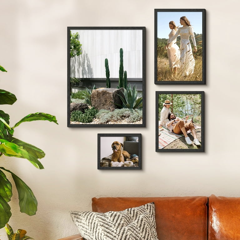 Sindcom 8x10 Wood Picture Frames, Set of 3, Black photo 6