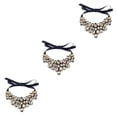 thumbnail image 2 of Jumpingount Collar de mujer, gargantillas, colgantes, gargantilla para niñas, adorno de cuello, fiesta, banquete, damas, babero brillante, Type1 NO1, 2 of 6