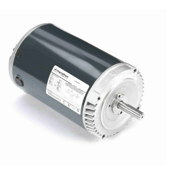Marathon Motors MH221 H221 1/2 hp 1200 RPM 56CZ Frame 115V (No Base) ODP Exhaust Blower Motor