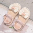 thumbnail image 2 of LIUJUNSHOP Toddler Girls Summer Sandals Lightweight Comfort Casual Outdoor School Footwear For Kids Ages 3 To 12 Years Pink 3.5-4 Years, 2 of 7
