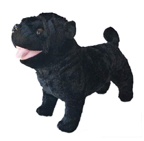 black pug stuffed toy