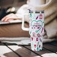 thumbnail image 5 of Nurse Gifts for Women Nurse Tumbler Nurse Coffee Mug Cup with Lid and Straw 40 Oz Stainless Steel Insulated Water Bottle - Gifts for Practitioner Nurse Nursing Student Men Women, 5 of 6