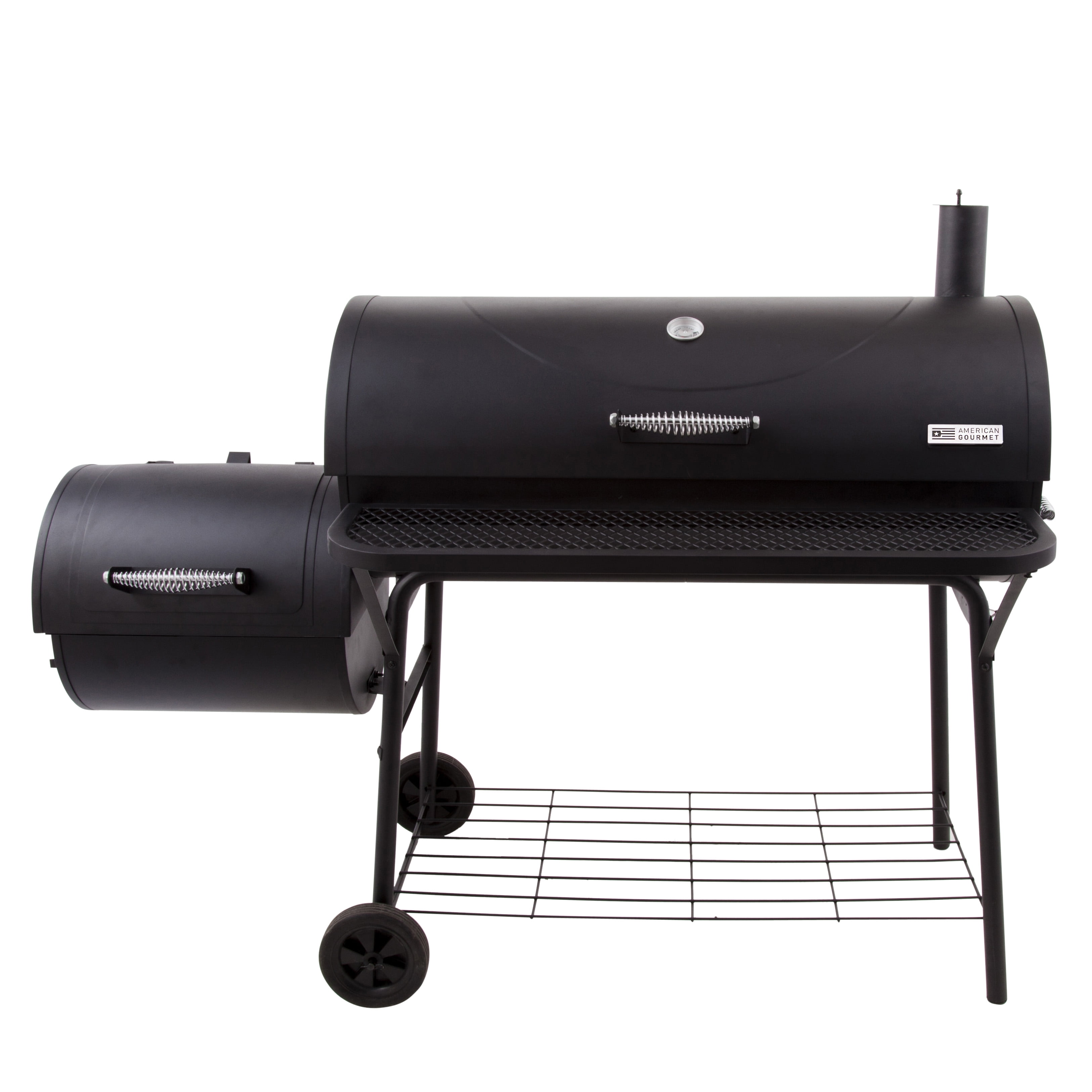 Offset Charcoal Smoker, Char Broil Outdoor Fire Pit