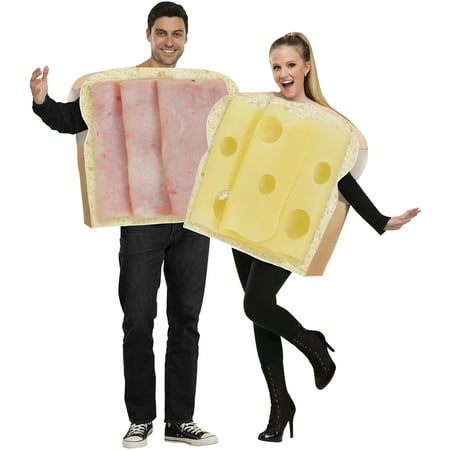 Ham and Swiss Adult Halloween Costume