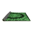 thumbnail image 2 of Ahgly Company Indoor Rectangle Medallion Emerald Green French Area Rugs, 5' x 7', 2 of 4
