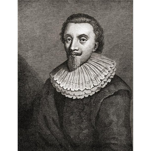 Design Pics Sir George Calvert 1er Baron Baltimore 8ème Propriétaire Gouverneur de la Terre Nouvelle 1579 à 1632 Politicien Anglais et Colonisateur du Livre Courte Histoire du Peuple Anglais par J.r. Grece