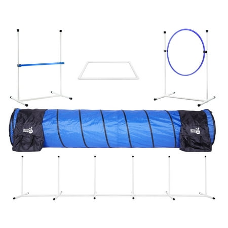 UPC: 0850019336016 | Better Sporting Dogs 5 Piece Dog Agility Kit | Dog Agility Equipment