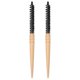 thumbnail image 1 of 2pcs Small Hair Curling Comb Female Rolling Brush Wooden Handle Hair Styling Comb, 1 of 4