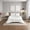 01 - White, variant on jaycorner. Turquoise Color Mulberry Silk Zipper Closure Duvet Cover Set 3-Piece – 100% Pure Silk, Duvet Set with Corner Ties, Twin/Twin-XL ( 68" x 90" )