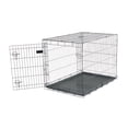 thumbnail image 4 of Carlson Pet Products Secure and Compact Single Door Metal Dog Crate, Large, 42"L x 28"W x 30.5"H, 4 of 12