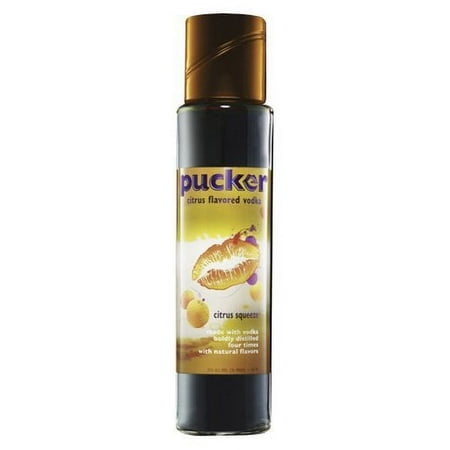 Pucker Citrus Squeeze Citrus Flavored Vodka, 750 ml