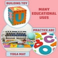 thumbnail image 5 of ToyVelt Foam Puzzle Floor Mat for Kids – Interlocking Play Mat with Colors, Alphabet, ABC, 3+ years old, 5 of 7