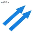 thumbnail image 3 of Unique Bargains Directional Arrow Sticker Self Adhesive Floor Decal Wall Sign Blue 40 Pack, 3 of 6