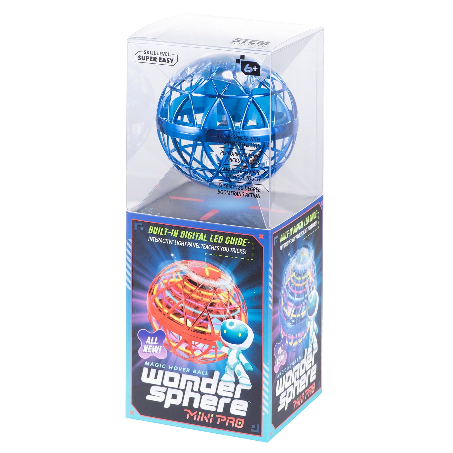 Wonder Sphere Amax Magic Mini Pro Hover Ball- Blue Color- Skill