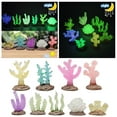 thumbnail image 3 of Adorno de coral que brilla en la oscuridad - Diseño realista, requiere luz actínica, para acuarios y decoración de interiores, 3 of 8