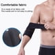 thumbnail image 2 of Codera de recuperación de compresión y soporte/codera de neopreno. Proteger el codo durante los entrenamientosnegro, 2 of 5