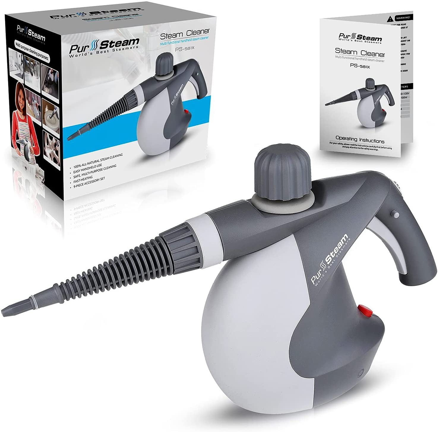 Steam cleaner 2 in 1 фото 112