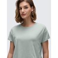 thumbnail image 5 of Remera CRZ YOGA de Algodón Pima, Corte Relajado, Manga Corta, Talle L, 5 of 5