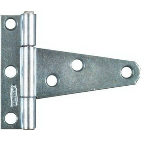 

National 6PK 284BC 2 Zinc Light T-Hinge Offset Screw Holes For Extra Strength