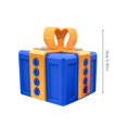 thumbnail image 2 of EIGTHTAIL New Annoying Gift Box 3D Printed Annoying Gift Box Ornament B, 2 of 7