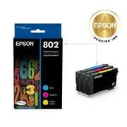 EPSON T802 DURABrite Ultra Genuine Ink Standard Capacity Color Combo Pack