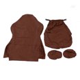 thumbnail image 2 of Chair Cover, PU Leather Beautiful Practical Comfortable Computer Chair Cover Waterproof  For Home Wine Red,Black,Dark Brown, 2 of 8