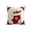 H, variant on Christmas Plush Pillow Cover 18x18 Inches, Decorative Holiday Throw Cushion Sleeve for Living Room Sofa, Couch & Home Decor, 1 Pack